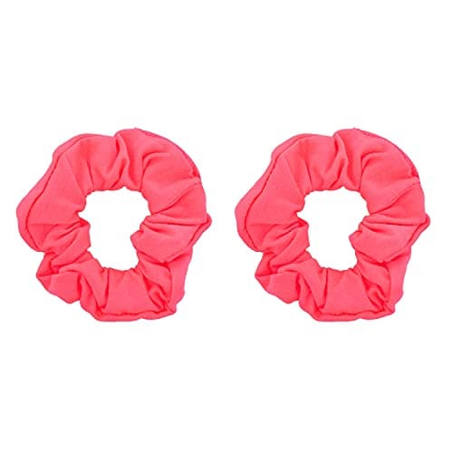 Solid Scrunchies (Tan) - Set of 2