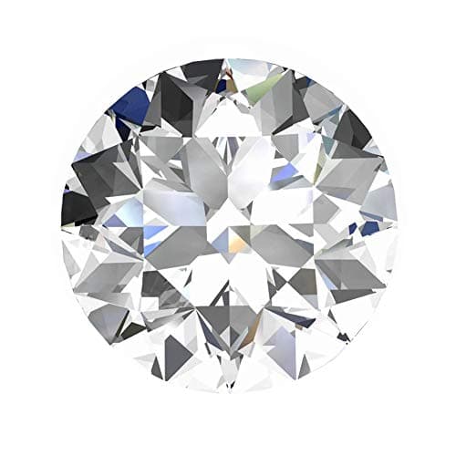 Impalsory Moissanite D Colorless Round Excellent Cut Gemstones VVS1 Clarity 0.5CT-4CT Jewelry Making