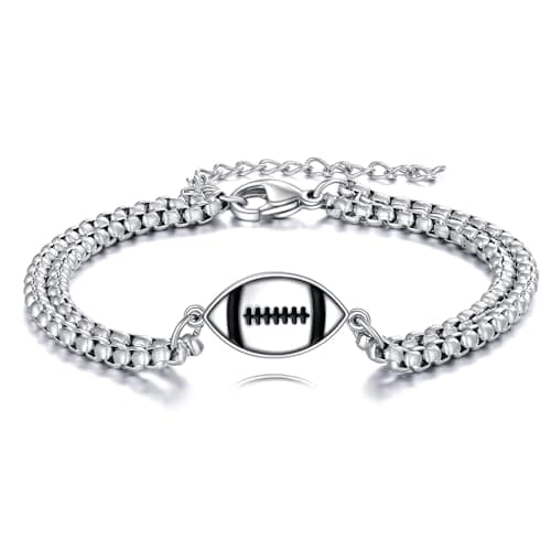 YFN Sterling Silver Sport Bracelet for Men & Women