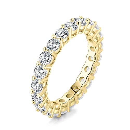 JewelryPalace Moissanite Wedding Ring for Women