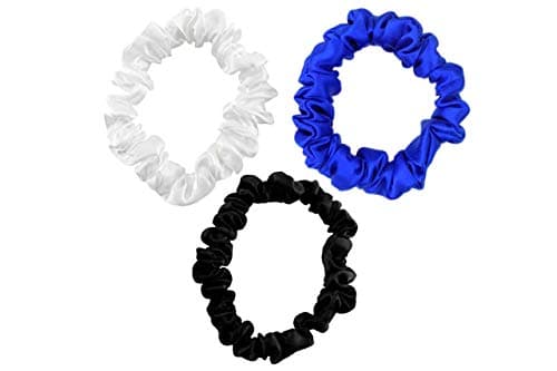 Celestial Silk Mulberry Scrunchies - Small, Plum, Pink, White