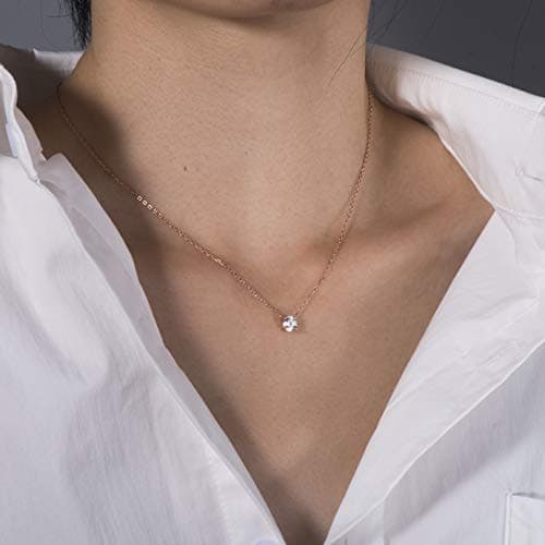 Cubic Zirconia Tennis Necklace for Women