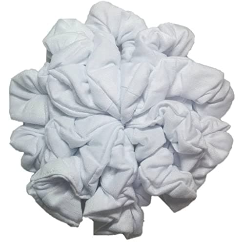 Soft Cotton Scrunchie Set (Neutral Colors)