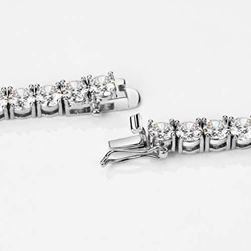 Iced Out Tennis Necklace with 5A Cubic Zirconia Stones