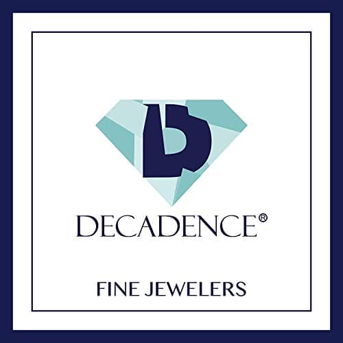 DECADENCE Sterling Silver Baguette & Round CZ Eternity Band Ring