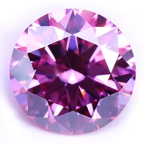 Michooyel 18K Gold Plated Moissanite Engagement Ring for Women
| |0ct PINK/BLUE/GREEN/VIOLET Moissanite Solitaire Promise Ring, Round Brilliant Cut
| VVS Simulated 925 Sterling Silver Rings