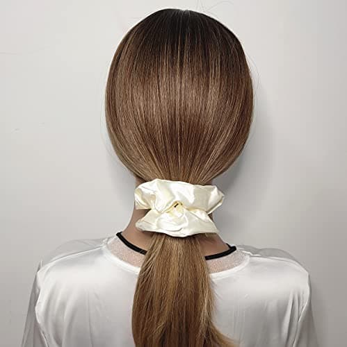 Satin Silk Hair Scrunchies for Women and Girls