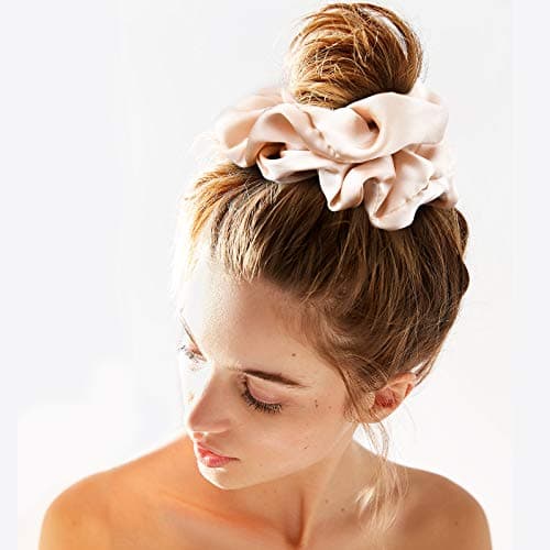 Big Real Silk Scrunchies for Women