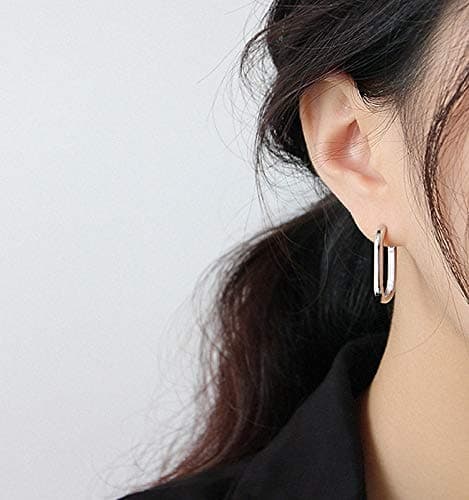 Michooyel S925 Hoop Earrings for Women