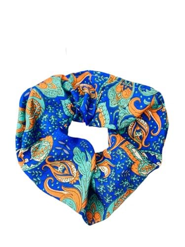 Stylish White Scrunchies: Chic & Comfy PACK OF 1