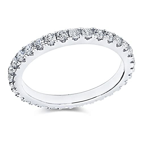 Bo.Dream Full/Half Eternity 1.5mm-3mm Cubic Zirconia Rings in Sterling Silver
