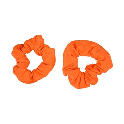 Solid Scrunchies (Tan) - Set of 2