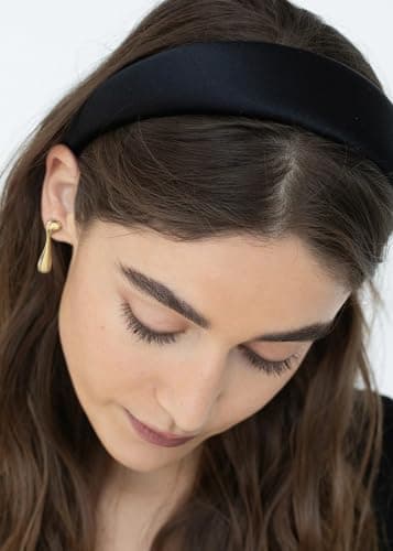 INNERDIVA Gold Hypoallergenic Abstract Geometric Boho Earrings