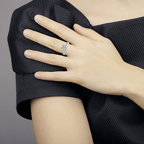 Moissanite Engagement Ring for Women