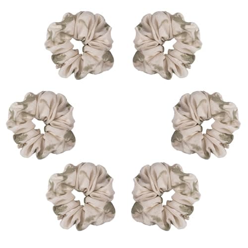 Chinoiserie Ink Style Oversized Hair Scrunchies Set