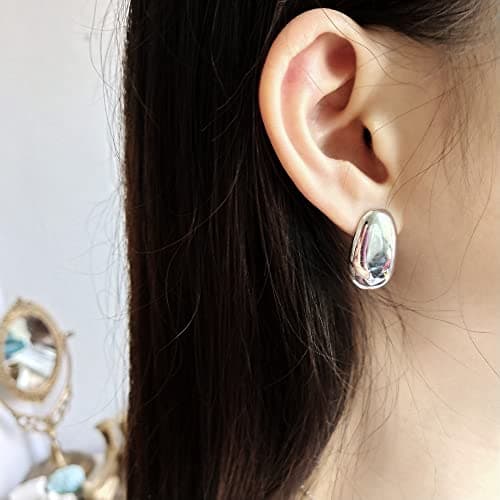 Michooyel 14K Gold & Sterling Silver Stud Earrings