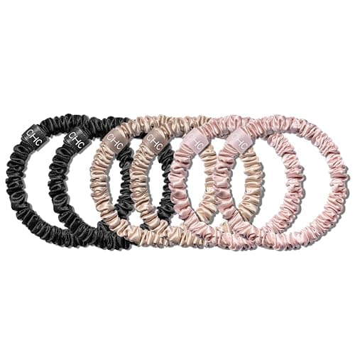 SUNDAYSILKS™ Luxurious Mulberry Silk Scrunchies for Women & Girls | No-Slip, Silky Hair Ties [1 Pack]