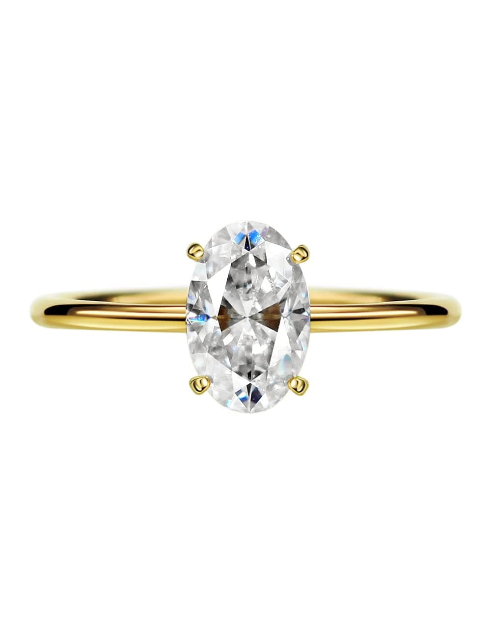 Michooyel 18K Gold Moissanite Engagement Rings for Women
| Michooyel VVS Clarity Moissanite Wedding Bands for Women
| Michooyel 1/2/3CT Oval Cut Moissanite Rings D ColorWomen Engagement Rings