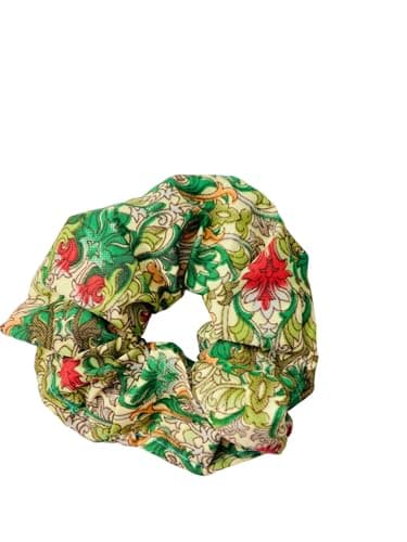 Stylish White Scrunchies: Chic & Comfy PACK OF 1