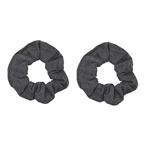 Solid Scrunchies (Tan) - Set of 2