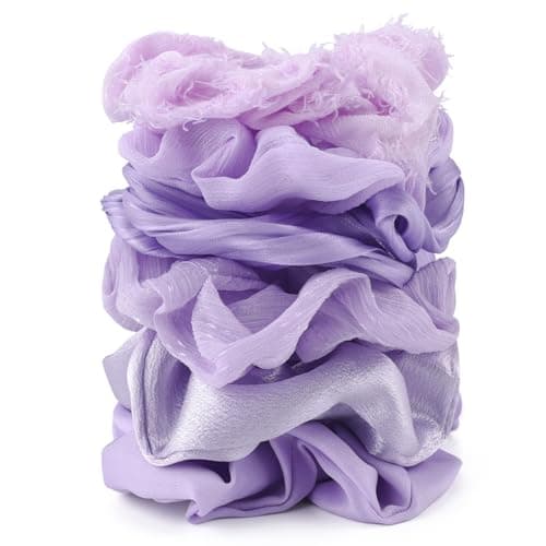 Matte Cotton Scrunchies for Women and Girls