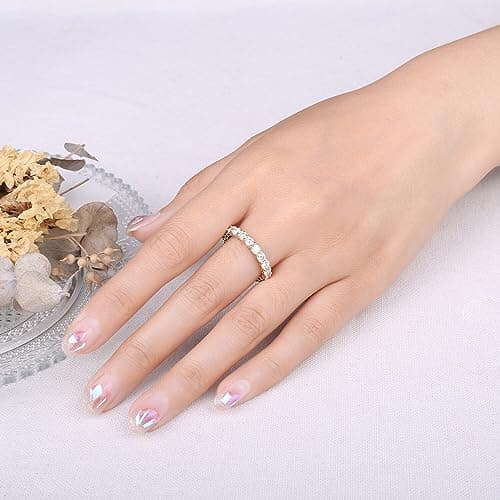 JewelryPalace Moissanite Wedding Ring for Women