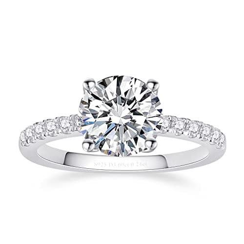 Moissanite Engagement Ring for Women