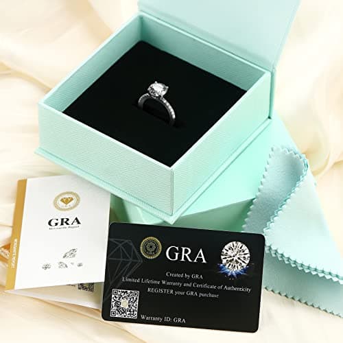 Moissanite Engagement Ring for Women