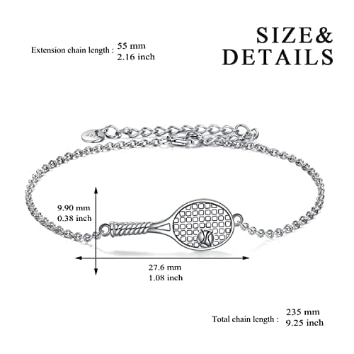 YFN Sterling Silver Sport Bracelet for Men & Women