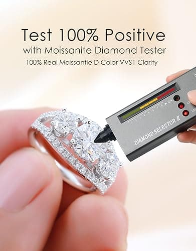Moissanite Engagement Rings for Women