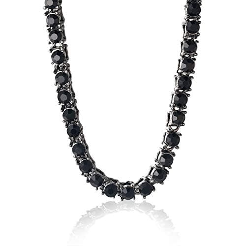 Men's Iced Out Gold Chain | 18K Real/Plat/Rhodium Lab Diamond Choker Necklace