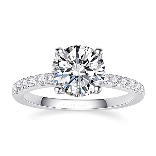 Moissanite Engagement Ring for Women