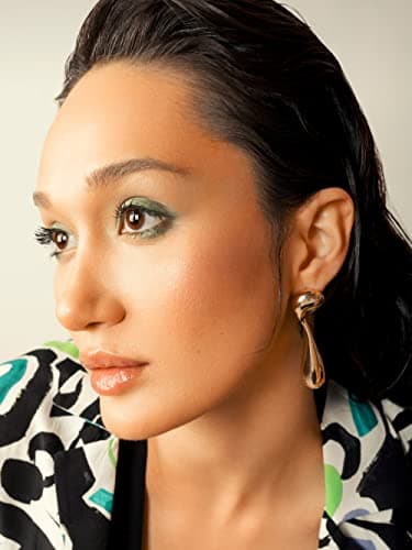 VINTY Melting Liquid Asymmetrical Earrings for Women