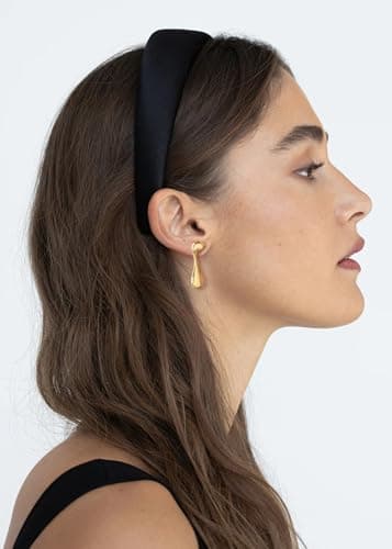 INNERDIVA Gold Hypoallergenic Abstract Geometric Boho Earrings