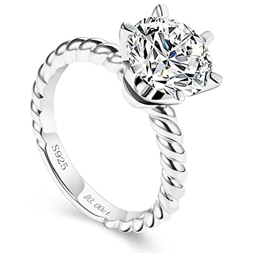 Moissanite Engagement Rings for Women