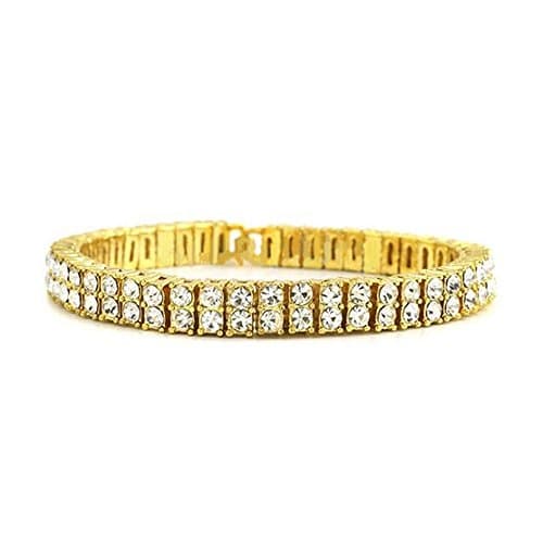 Bling Empire 14K Gold and Silver Bracelets for Men and Women