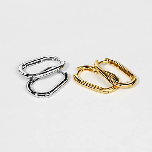 Michooyel S925 Hoop Earrings for Women