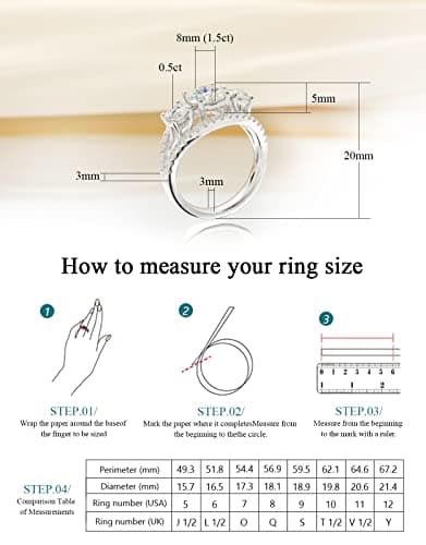 Moissanite Engagement Rings for Women