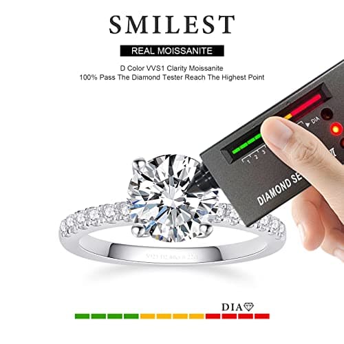 Moissanite Engagement Ring for Women