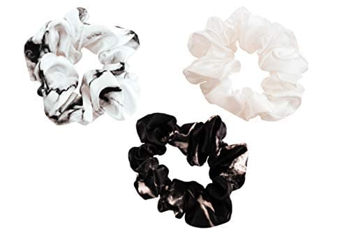 Celestial Silk Mulberry Scrunchies - Small, Plum, Pink, White
