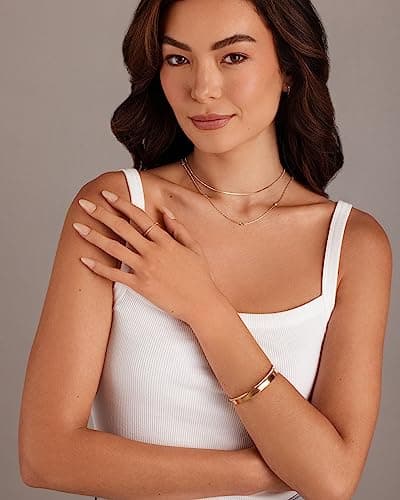 PavoI 18K Gold Plated Cubic Zirconia Eternity Ring | Women's Stacking Bands
