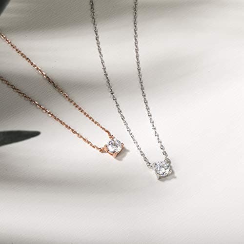 Cubic Zirconia Tennis Necklace for Women
