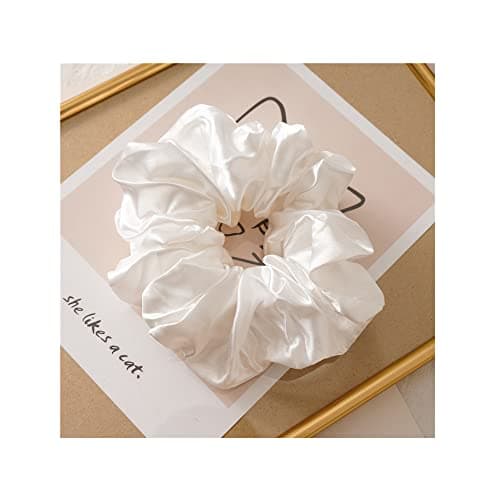 Silk Scrunchie Set for Women and Girls (8pcs)