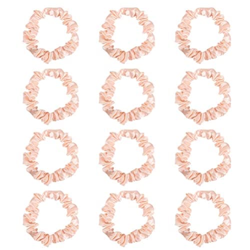 Satin Scrunchies, Silk Hair Ties for Women and Girls