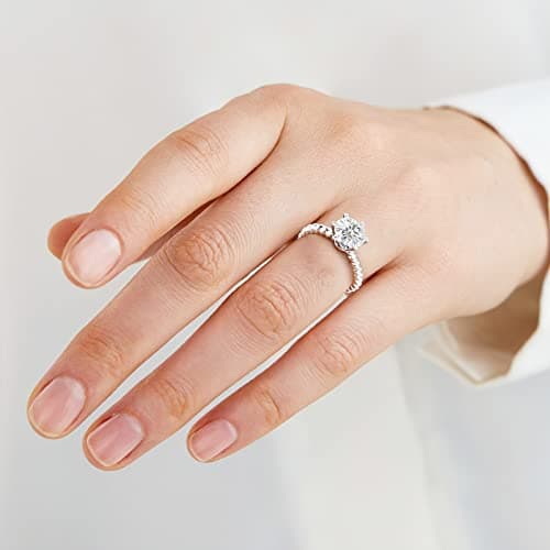 Moissanite Engagement Rings for Women