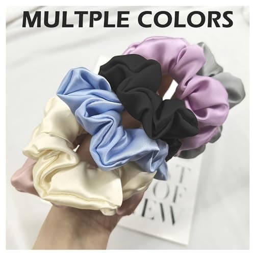 Silk Scrunchies for Women and Girls