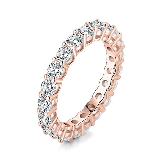 JewelryPalace Moissanite Wedding Ring for Women