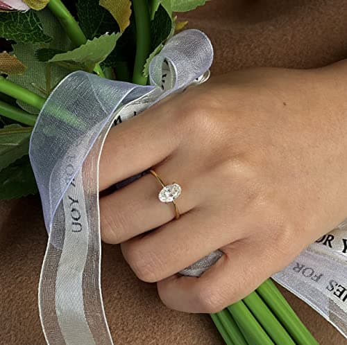 Michooyel 18K Gold Moissanite Engagement Rings for Women
| Michooyel VVS Clarity Moissanite Wedding Bands for Women
| Michooyel 1/2/3CT Oval Cut Moissanite Rings D ColorWomen Engagement Rings