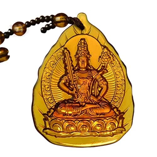Buddha Necklace for Women with 12 Zodiac Guardian Pendants Good Luck Amulet