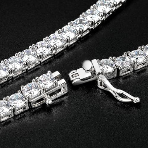 Classic Tennis Necklace for Women and Men